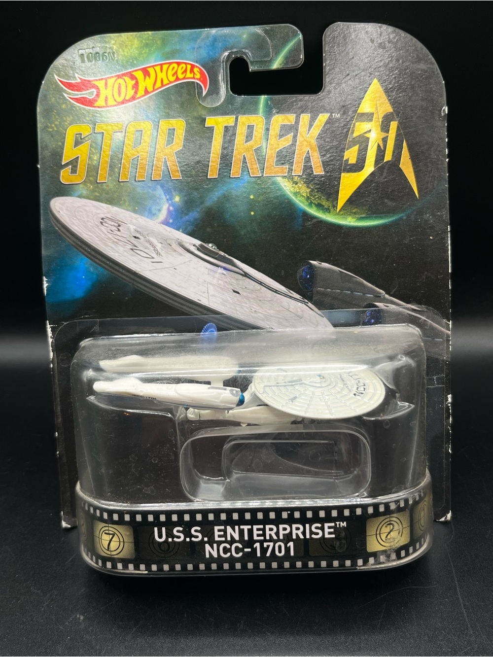 Hot Wheels Star Trek 50th Anniversary U.S.S. Enterprise NCC-1701 Die-Cast